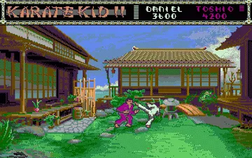 Karate Kid Part II, The screen shot game playing